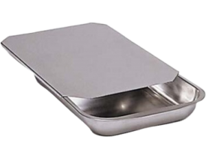 Covered Bake Pan, 9x13, Stainless Steel
