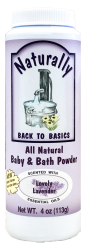 Miller Naturals Baby powder, all natural